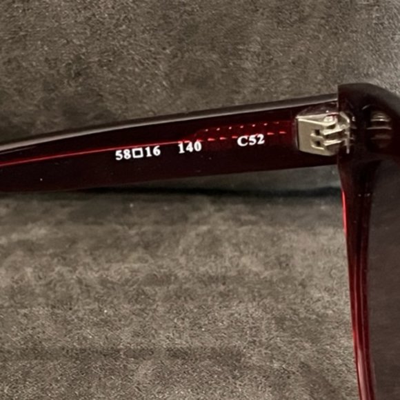 See Eyewear 5352 Red Framed Sunglasses - Picture 6 of 10